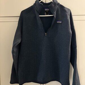 Patagonia Navy Half-Zip Pullover